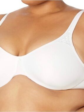 Bali White Smooth Full-Coverage Bra